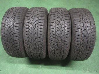 R16 zimná sada BMW rozteč 5x112 205/60R16 DUNLOP dezén 8mm - 2