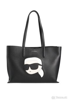 Kožená shopper bag kabelka Karl Lagerfeld Ikonik 2 - 2