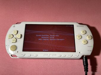 PSP 1000 (FAT) biela - 2