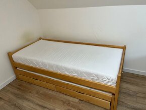 Rozkladacia posteľ s matracmi - 2