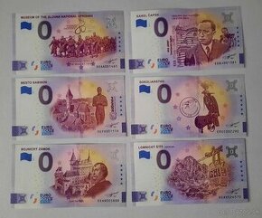 0€ / 0 euro suvenírová bankovka - 2