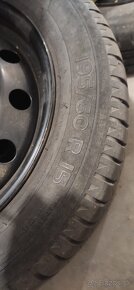 Predám disky na fiat 195/60R15 - 2