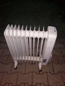 Elektrický olejový radiator ETW 2500 W - 2