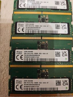 8GB DDR5 5600MHz pamäte.. viac kusov - 2