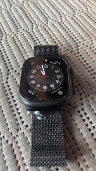 Apple Watch ultra 2 all Black titanium bánd - 2