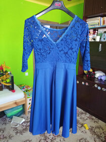 Kráľovsky modré šaty - 2