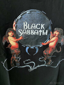 predám pánske čierne tričko Black Sabbath, veľkosť "M" - 2