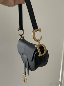 Dior saddle cierna kabelka - 2