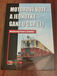 Motorové vozy a jednotky GANZ U ČSD diely 1 + 2 + 3 - 2