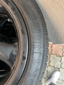 Predám elektróny s gumami 225/45 R17 zimné pneumatiky - 2