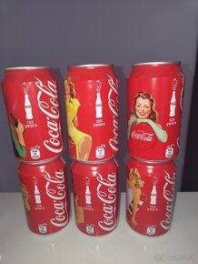 Coca cola set plechoviek - 2