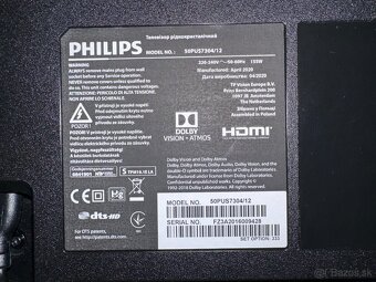 Philips 50PUS7304/12 - poškodený display - 2