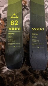 Skialpové lyže set Völkl Rise Up 82 model + pásy a viazenie - 2