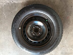 Zimné 195/65 r15 Barum na diskoch 5x112 r15 - 2