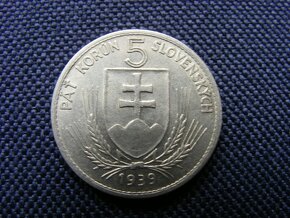 5 koruna 1939 varianta - 2