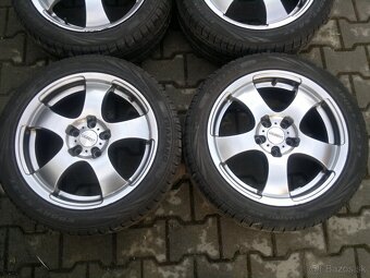 Elektrony Dezent CHROM 5x112 r17, letne pneu. 235/45 r17 - 2