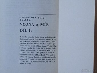 Vojna a Mír - L. N. Tolstoj - 2