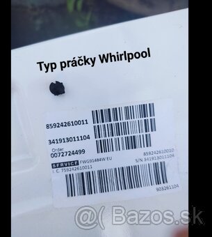 Predám súčiastky na práčku Whirlpool - 2