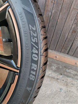 Disky CMS 8Jx18 5x112 + pneu 225/40r18 - 2