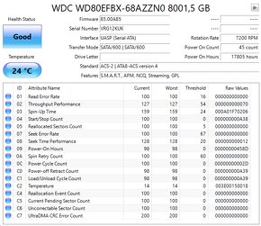 3,5" HDD WD RED 3 / 6 / 8TB - 2