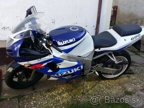 Rozpredam Suzuki GSX600R 2001 - 2