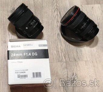 Sigma 24 f1.4 Art Canon - 2