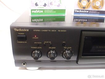 Kazetovy deck TECHNICS RS-BX501 autoreverse ATC vyroba Japan - 2