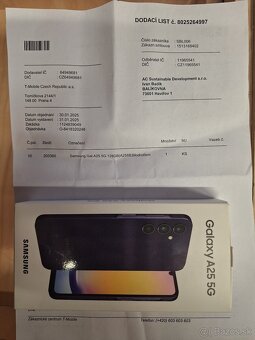 Samsung Galaxy A25 5G (A256B), 6GB/128GB,NOVÝ - 2