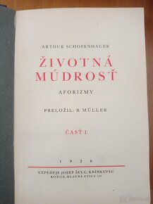 Knihy - Rôzne vydavateľstvá do roku 1940 - 2