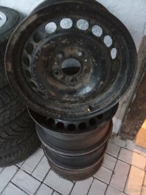 BMW E39 plechové disky 16" Cena za 4ks - 2