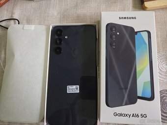 Samsung galaxy A16 5g 4/128gb čierny v super deluxe stave po - 2