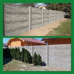 Montáž, výroba a predaj betónových plotov - 2
