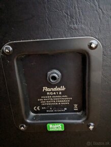 Predám gitarový reprobox Randall 4x12 - 2