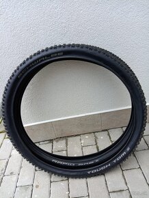 Plášte Schwalbe Tough Tom a HURRICANE 27.5x2.25" - 2