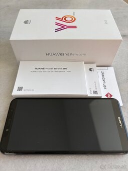 Predám nepoužívaný HUAWEI Y6 Prime 2018 - 2