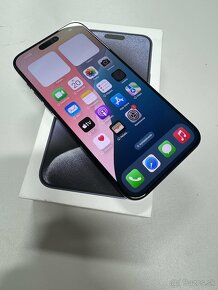 iPhone 15 Pro Max 256GB (Modrý Titán) - 2