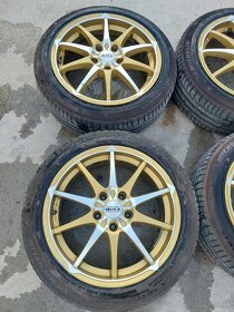 Predam sadu elektronov DOTZ Shuriken Gold 5x114,3 r17 - 2