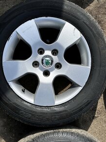 Predám elektrony 195/65 R15 Letné pneu Škoda Audi Seat - 2