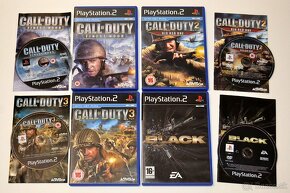 Hry pre Playstation 2 Gran Turismo, Crash, Call of Duty.... - 2