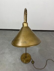 Mosadzná lampa s husím krkom - 2