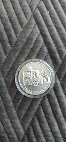 Český lev 2017 1oz striebro - 2