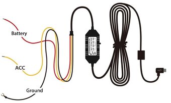 HK3 Acc Hardwire Kit pre autokamery - 2