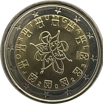 2 euro Portugalsko 2023 UNC - 2