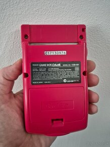 Gameboy Color Cherry Red - 2