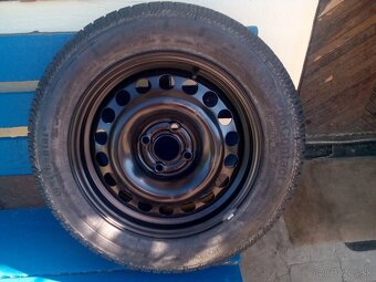 Rezervne koleso opel 4x100 R15 195 60 r15 ako nove - 2