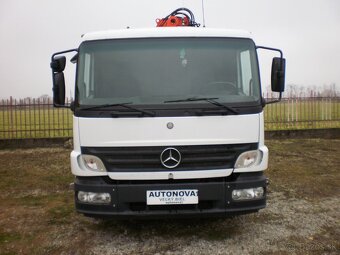 Mercedes Benz ATEGO 3 straný sklápač s hydraulickou rukou - 2