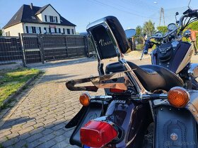 Nosič na origo opěrku spolujezdce na Yamaha 750/1100 Virago. - 2