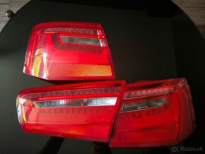 Predám zadné LED svetlá Audi A6 c7 sedan - 2