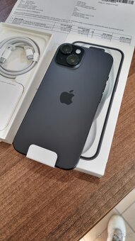 Apple Iphone  15 128GB čierny,nepoužitý,záruka 2r - 2