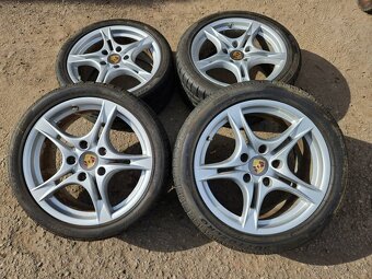 R18" Porsche 5x130 2x 8jx18 et57 a 2x 9jx18 et34 - 2